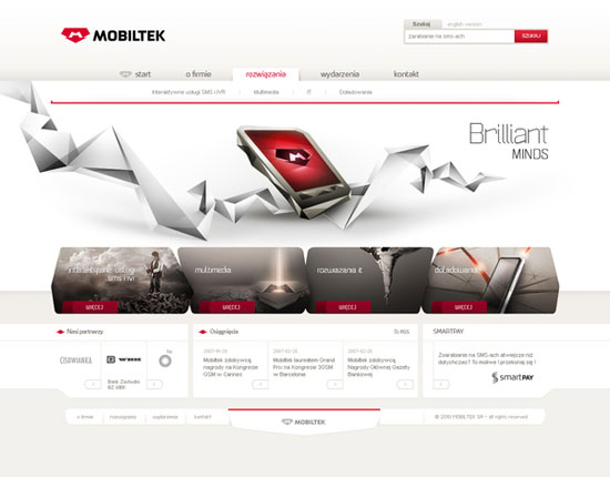 31款創(chuàng)意網(wǎng)頁(yè)布局設(shè)計(jì)（三） 游戲產(chǎn)品互聯(lián)網(wǎng)運(yùn)營(yíng)的視覺盛宴